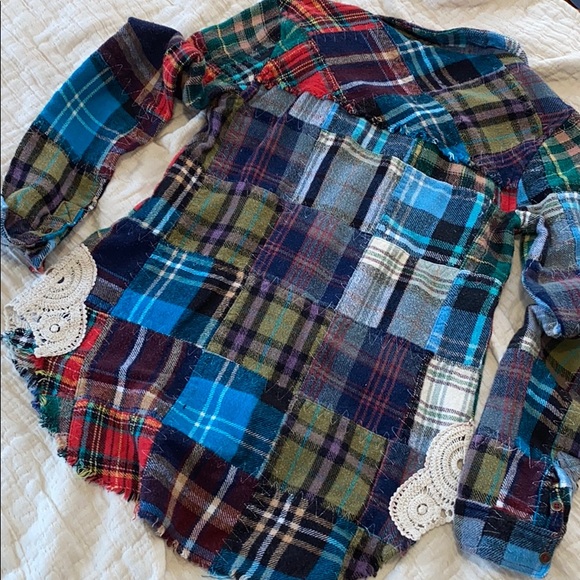 F r e e  P e o p l e • Plaid tunic - Picture 8 of 8